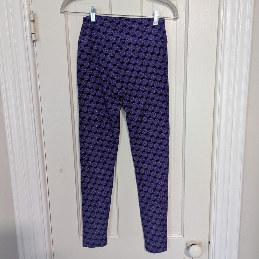 LuLaRoe Purple Patterned Dress